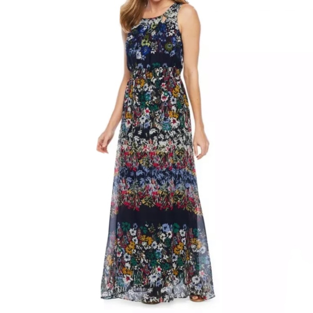 Danny and Nicole Floral Maxi Dress